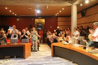 L’Ajuntament ret homenatge a Jaume Noguer, primer alcalde rosinc de la democràcia 