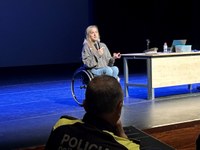 L’Institut Guttmann consciencia l’alumnat de Roses sobre les conseqüències de les imprudències en la conducció 