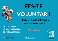 L’Oficina de Català engega una nova edició del Voluntariat per la llengua