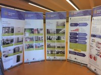 La Biblioteca de Roses acull la mostra sobre el projecte 50/50 d’estalvi energètic a les escoles 