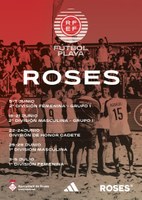 La Lliga Nacional de Futbol Platja tria Roses per disputar les seves fases oficials aquest 2026
