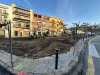 La urbanització de la plaça Pep Ventura se suma a la del carrer Madrid per millorar l’oest de l’eixample rosinc 