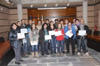 Lliurats 47 certificats de participació als cursos de l'Àrea de Promoció Econòmica de l'Ajuntament de Roses