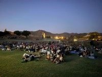 'Mamma Mia' inicia amb èxit de públic les projeccions  de cinema del cicle  Entre Muralles 