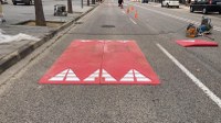 Nous reductors de velocitat a l’avinguda de Rhode per millorar la seguretat 