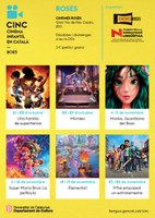 Nova edició del cicle de Cinema Infantil en Català (CINC) als Cinemes Roses aquesta tardor