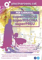 Pel Carnaval de Roses... superHEROIS, superPISCINA, superPREU