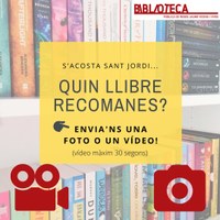 Per Sant Jordi, recomana un llibre 