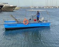Port de Roses inicia el servei de neteja de residus flotants al litoral