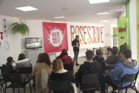 Primeres sessions de la campanya "No tot s’hi val" amb joves dels instituts de Roses