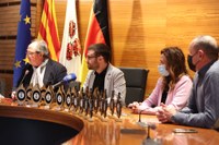 Recepció als participants a la "Copa de Roses"- Master de Salvament Marítim 