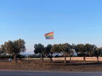 Roses celebra el Dia contra l'Homofòbia amb la hissada de banderes i il·luminació multicolor a l’Ajuntament