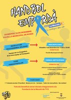 Roses es bolca en les 12 hores d’handbol per la Marató de TV3