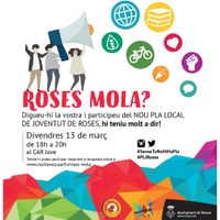 Roses Mola? Jornada per crear de manera participativa el Pla Local de Joventut de Roses