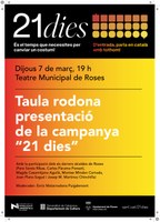 Roses proposa reflexionar sobre l’ús del català amb el repte “21 dies” 