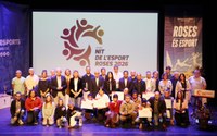 Roses reconeix els èxits i trajectòria d’esportistes i entitats locals en una nova gala de la Nit de l’Esport