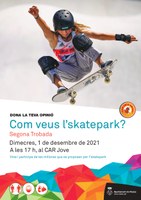 Segona trobada participativa per debatre les millores de l’skatepark de Roses