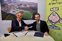 Signatura de l’adhesió de Roses com a seu del MIC Football