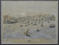 Un dibuix de 1872,  testimoni de la vida comercial rosinca al segle XIX